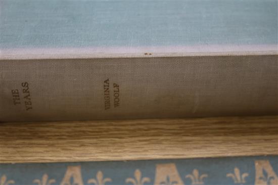 Woolf, Virginia - The Years, 1st edition, 8vo, cloth, Hogarth Press, London 1937